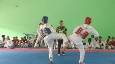 Kejar Target Medali di Porprov IX Jatim 2025, Atlet Taekwondo Kabupaten Malang Ikuti Road Show