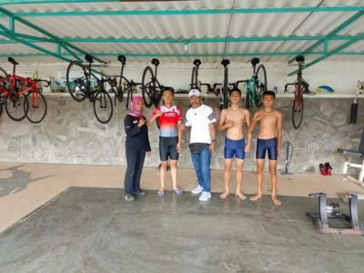 Atlet Triathlon Kabupaten Malang Ikuti Training Center di Argopura Lawang