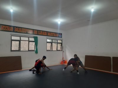 Gulat Kota Malang Fokus Latihan untuk Bidik Medali Emas