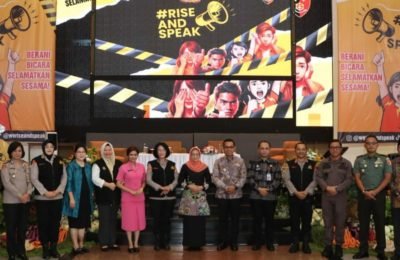 Kampanye berani bicara untuk korban kekerasan terhadap perempuan dan anak