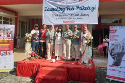Tekan Angka Bunuh Diri, PMI Kota Malang Bersama Indonesia Sehat Jiwa Resmikan Poli Psikologi