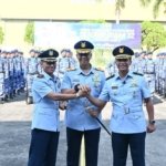Komandan Skadron Udara 32 Lanud Abdurachman Saleh Berpindah Tongkat Komando