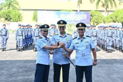 Komandan Skadron Udara 32 Lanud Abdurachman Saleh Berpindah Tongkat Komando