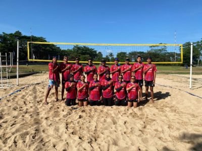 Tim Voli Pantai Kabupaten Malang Incar Medali Emas di Porprov Jatim 2025