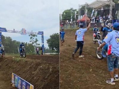 Cabor Balap Motor Grasstrack Kabupaten Malang Borong Medali Emas