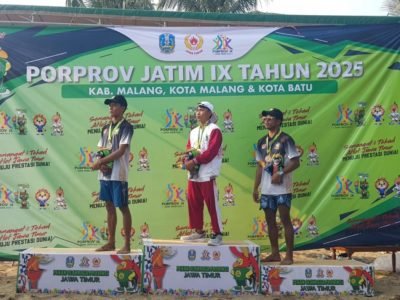 Atlet Selancar Ombak Kabupaten Malang Sumbangkan Medali Emas di Kelas Long Board Putra