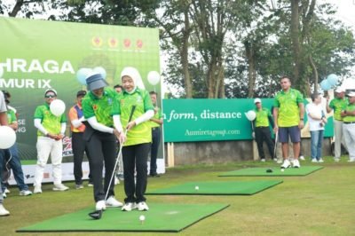 Gebyar Golf Ajang Kompetisi Porprov Jatim Resmi Dibuka Wabup Malang