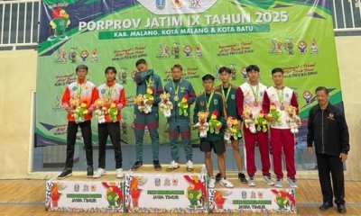Tenis Meja Ganda Putra Kabupaten Malang Sumbang Satu Medali Perunggu
