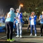 Kirab Api Porprov Sudah Sampai di Balai Kota Malang Setelah Keliling Lima Kecamatan