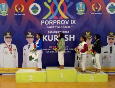 Kabupaten Malang Berhasil Sabet 1 Medali Perak dan 1 Medali Perunggu pada Cabor Kurash