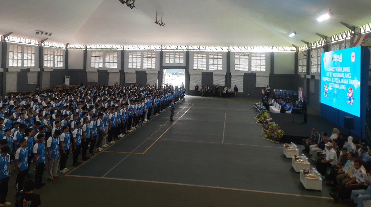 Disporapar Bekali 750 Atlet Porprov IX Jatim 2025 dengan Character Building