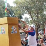 Api Obor Porprov Jatim Diterima Bupati Malang di Pintu Masuk Lawang Malang Utara