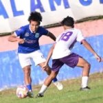Laga Sepak Bola Putra Kabupaten Malang Lawan Kota Kediri Berakhir Imbang Tanpa Gol