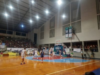 Sempat Grogi, Basket Putra Kota Malang Raih Kemenangan Perdana di Porprov Jatim 2025