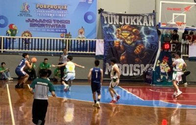 Sama seperti Tim Putri, Tim Basket Putra Kota Malang Raih Medali Perak di Final Porprov Jatim 2025