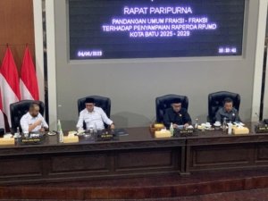 Rapat Paripurna DPRD Kota Batu Soroti Soal Sampah