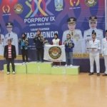 Tim Taekwondo Kabupaten Malang Sementara Sumbang 1 Medali