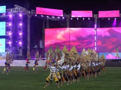 1000 Penari Meriahkan Pembukaan Porprov IX Jawa Timur di Stadion Gajayana, Tekankan Pelestarian Generasi Muda