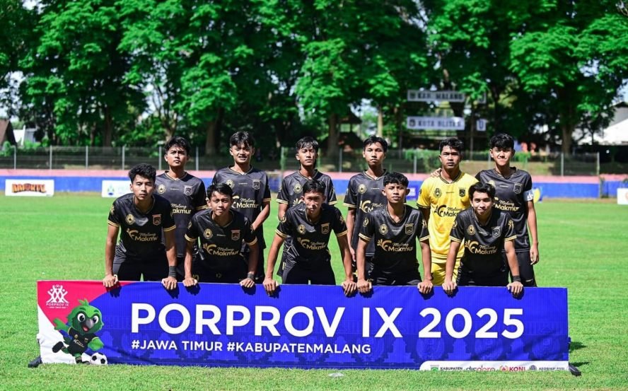 Tahan Imbang Tulungagung, Sepak Bola Putra Kabupaten Malang Lolos 8 Besar Porprov Jatim