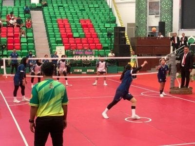 Tak Terbendung, Tim Putri Takraw Kota Malang Raih Emas di Final Porprov Jatim