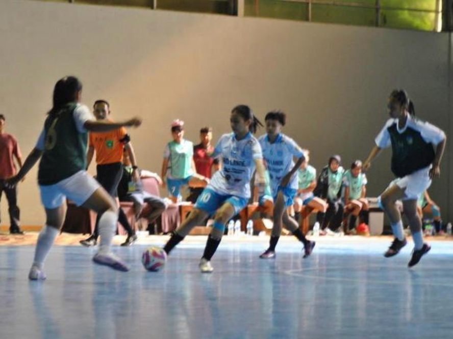 Tim Futsal Putri Kota Batu Lolos 8 Besar Usai Tahan Imbang Kabupaten Kediri 3-3