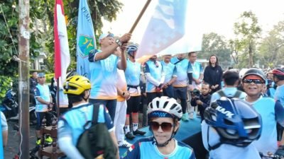 Gelorakan Malang City of Sport Tourism, Walikota Malang Berangkatkan Ratusan Peserta M111 2025