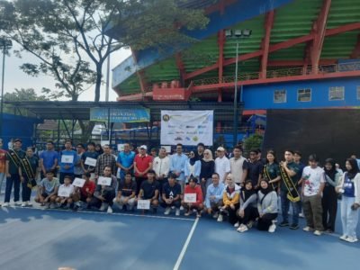 Dorong Sinergi Olahraga dan Ekonomi Lokal, HIPMI Gelar Open Tennis Tournament