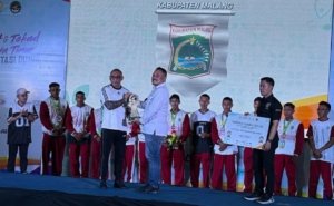 Konsunsi Ayam Tiren, Atlet Binaraga Kabupaten Malang Jadi Juara Umum di Porprov Jatim