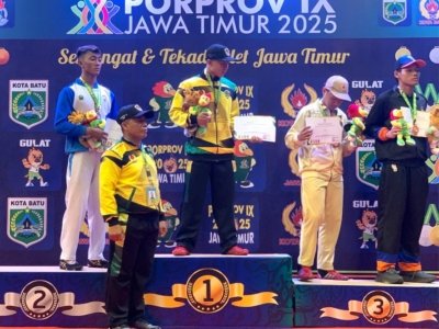 Atlet Gulat Kota Malang Amankan Dua Medali Perak dan Dua Perunggu
