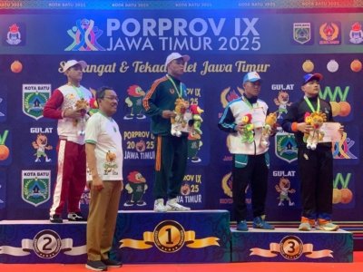 Kabupaten Malang Kantongi Delapan Medali dari Cabor Gulat Porprov Jatim 2025