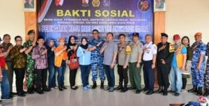 Lanud Abdulrachman Saleh Gelar Puncak Baksos dan Kesehatan untuk Masyarakat Malang