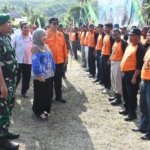Pesan Danrem 083/Baladhika Jaya dalam Apel Jambore Relawan Kebencanaan Tahun 2025
