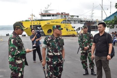 Danrem 083/Bdj Pastikan Jajarannya Siap Dukung Proses Pencarian Korban KMP Tunu Pratama Jaya