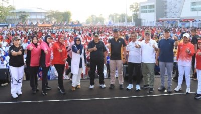 Sinergi dan Kebersamaan, Ribuan Warga Malang Ikuti Serangkaian Acara Peringatan Hari Bhayangkara ke-79