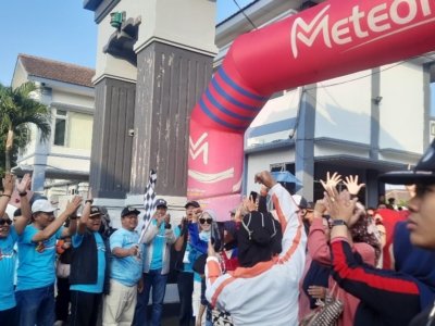 Dekopinda Kota Malang Gelar Jalan Sehat, Tekankan Koperasi Sebagai Sarana Strategis Perekonomian