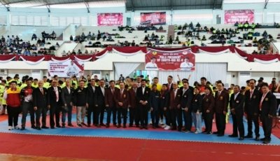 Kejuaraan Karate Shoto-Kai Ratusan Karate Ramaikan Kejuaraan Piala Presiden of Shoto-Kai di Malang