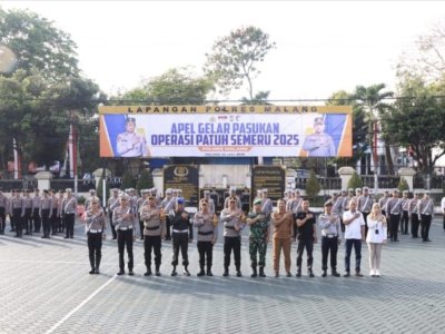 Polres Malang Prioritaskan Delapan Jenis Pelanggaran di Operasi Patuh Semeru 2025