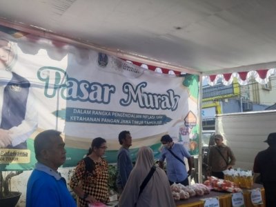 Tingkatkan Daya Beli Masyarakat, Pemprov Jatim Gelar Pasar Murah di Kota Malang