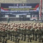 Danrem 083/Bdj Hadiri Penutupan Pendidikan Dasar Militer dan Pelatihan Manajerial Komponen Cadangan SPPI Batch-3 TA. 2025