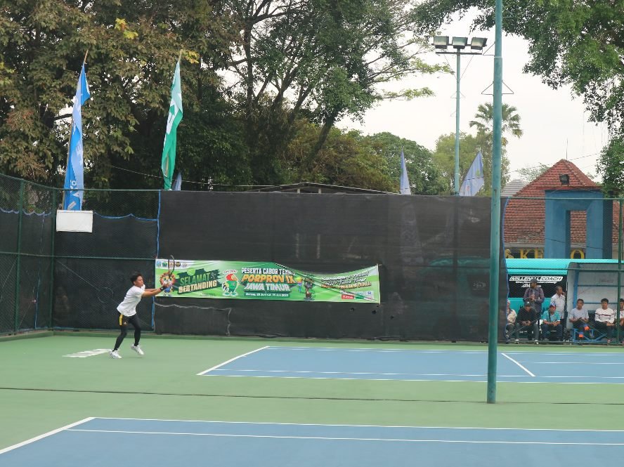 Langkah Tenis Kabupaten Malang Terhenti di Babak 8 Besar Porprov Jatim