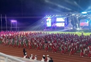Senam Jantung Sehat Warnai Penutupan Porprov Jatim 2025 di Stadion Kanjuruhan