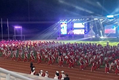 Senam Jantung Sehat Warnai Penutupan Porprov Jatim 2025 di Stadion Kanjuruhan