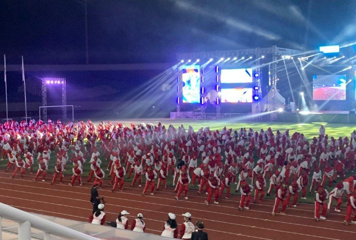 Senam Jantung Sehat Warnai Penutupan Porprov Jatim 2025 di Stadion Kanjuruhan