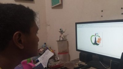 Triadi Bagus Tresna Pamungkas Triadi Bagus Tresna Pamungkas, Penyandang Disabilitas Ingin Kuliah Tapi Terkendala Biaya