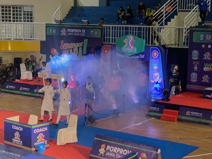 Inovasi di Arena Gulat, Live Music dan Lighting Warnai Porprov Jatim di Kota Batu