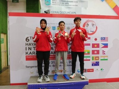 Tiga Karateka Malang Berjaya di International Asia-Pasific Karate Championship