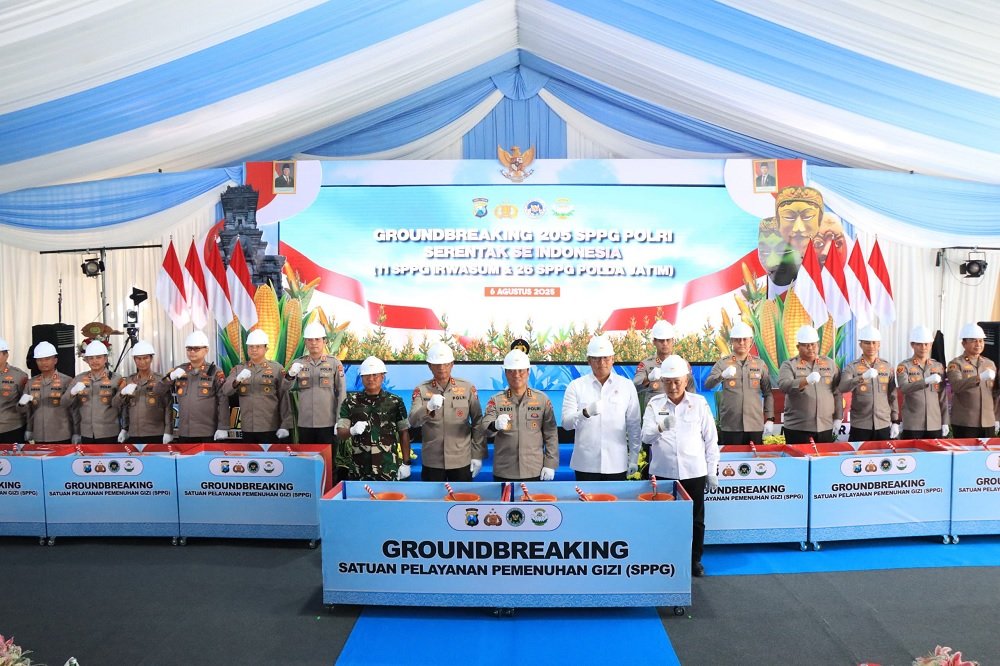 Dukung Program Makan Bergizi Gratis, Polri Bangun Ratusan Gedung SPPG