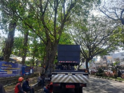 Proyek Drainase Kawasan Suhat Kota Malang, Pohon Mulai Ditebang