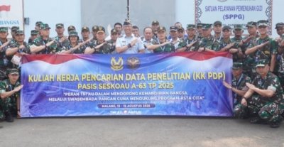 Pasis Seskoau 2025 Kunjungan Kuliah Kerja Pencarian Data Penelitian di Lanud Abd Saleh
