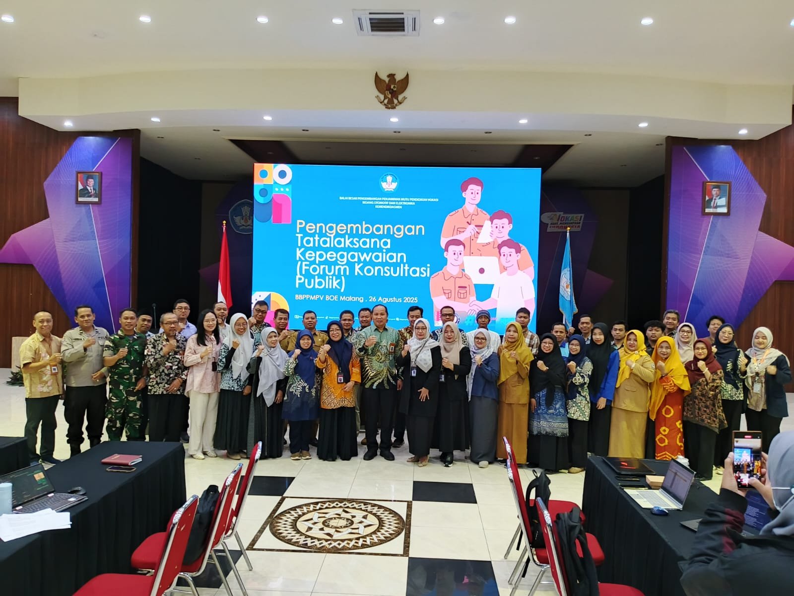 Gelar Forum Konsultasi Publik, BBPPMPV BOE Malang Dorong Peningkatan Layanan Vokasi